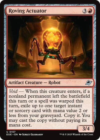 Roving Actuator (Edge of Eternities) Light Play