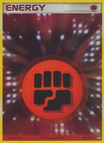 Fighting Energy (Power Keepers) Damaged / Poor Holofoil