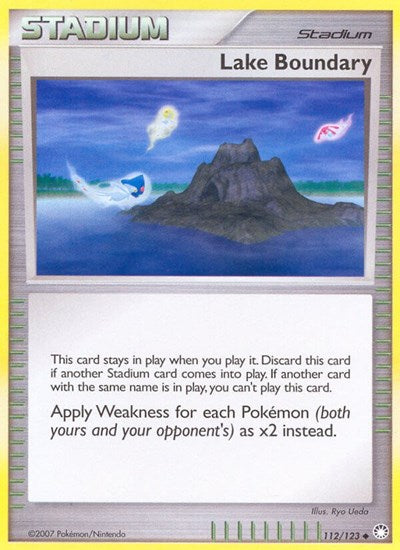 Lake Boundary (Mysterious Treasures) Damaged / Poor