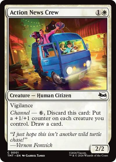Action News Crew (Teenage Mutant Ninja Turtles) Light Play