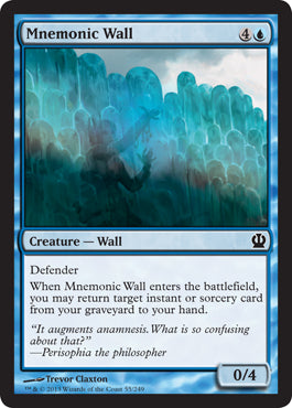 Mnemonic Wall (Theros) Medium Play
