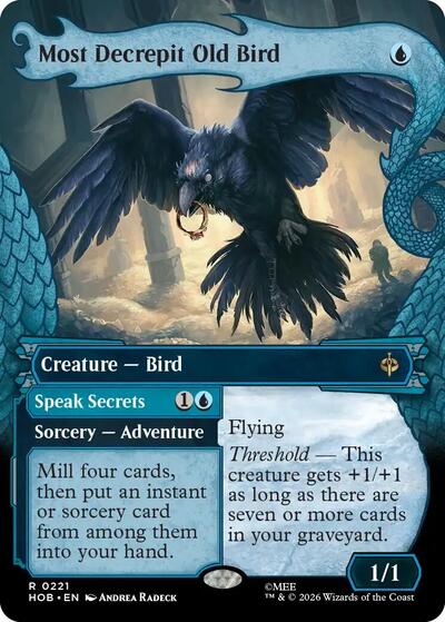 Most Decrepit Old Bird (Showcase) (The Hobbit) Light Play