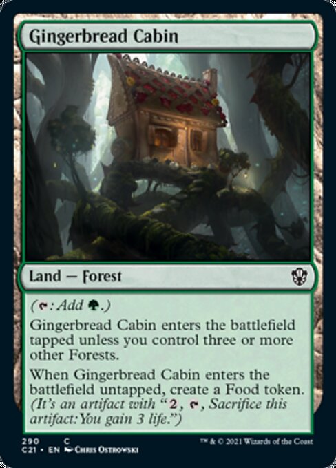 Gingerbread Cabin (Commander 2021 Strixhaven) Light Play