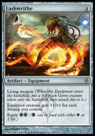 Lashwrithe (New Phyrexia) Medium Play