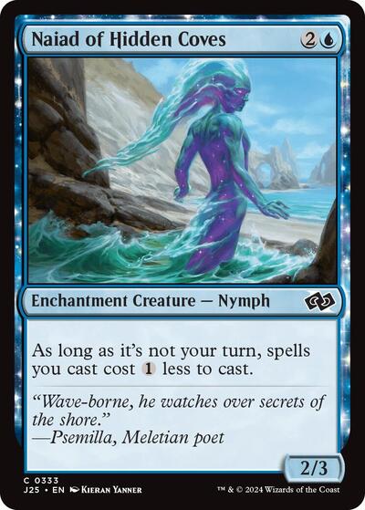 Naiad of Hidden Coves (Foundations Jumpstart) Light Play