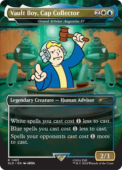 Vault Boy, Cap Collector - Grand Arbiter Augustin IV (Secret Lair) Near Mint