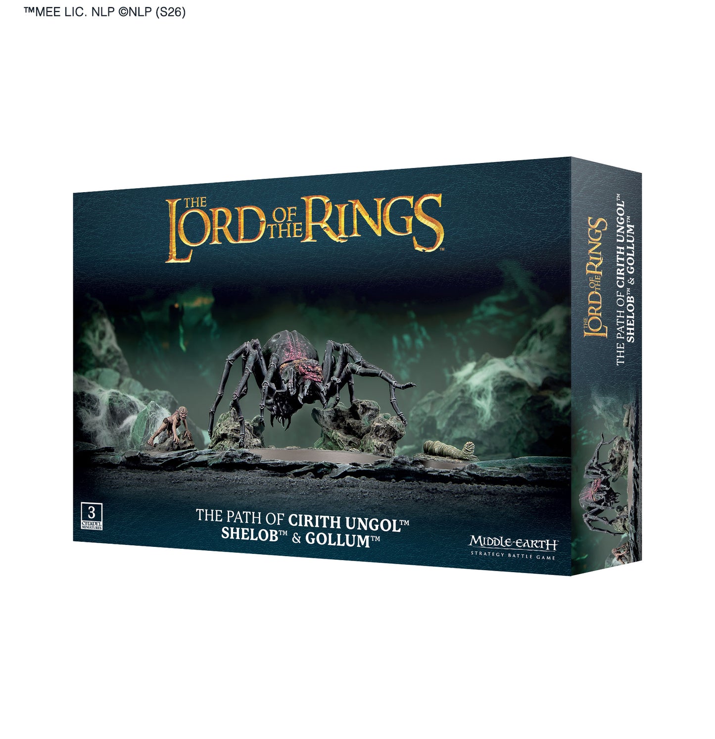 THE PATH OF CIRITH UNGOL:SHELOB & GOLLUM