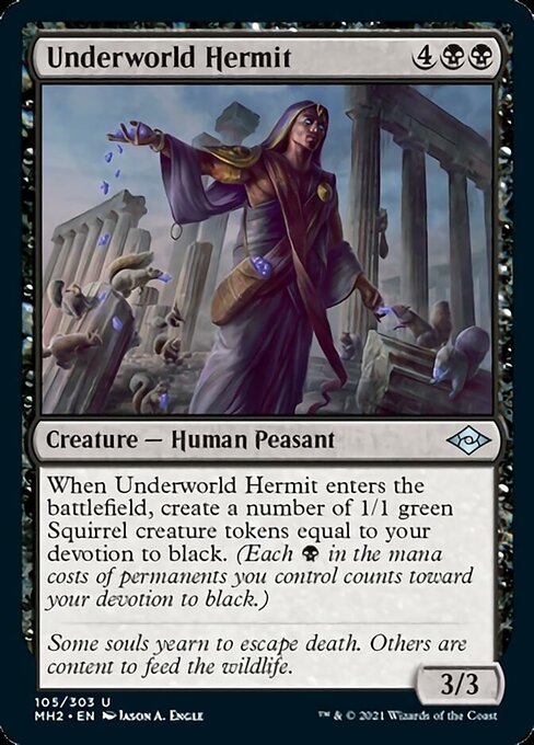 Underworld Hermit (Modern Horizons 2) Light Play