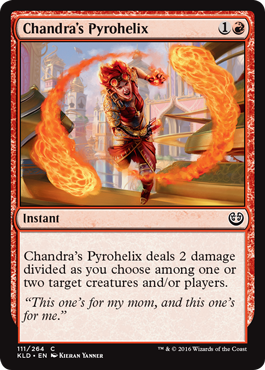 Chandra's Pyrohelix (Kaladesh) Light Play Foil