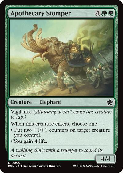 Apothecary Stomper (Foundations) Light Play Foil