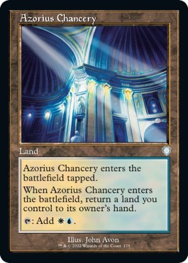 Azorius Chancery (Commander: The Brothers' War) Light Play