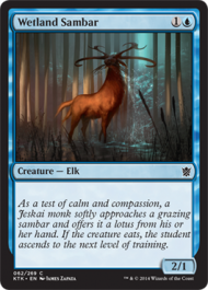 Wetland Sambar (Khans of Tarkir) Light Play