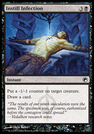 Instill Infection (Scars of Mirrodin) Light Play