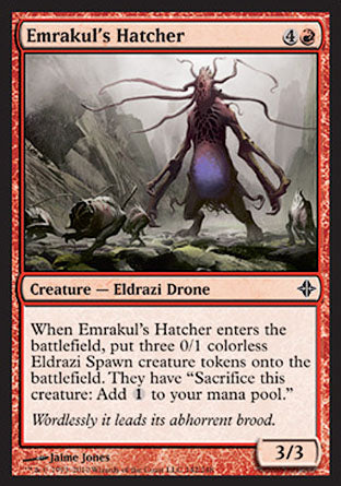 Emrakul's Hatcher (Rise of the Eldrazi) Light Play
