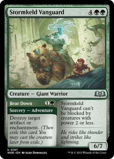 Stormkeld Vanguard (Wilds of Eldraine) Light Play