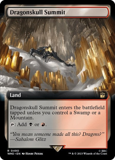 Dragonskull Summit (Extended Art) (Universes Beyond: Doctor Who) Light Play