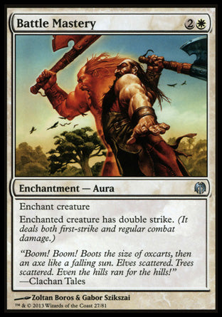 Battle Mastery (Duel Decks: Heroes vs Monsters) Light Play