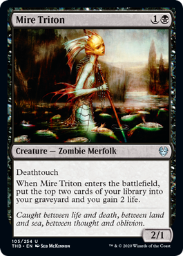 Mire Triton (Theros Beyond Death) Light Play