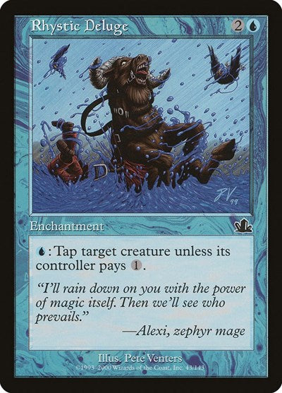 Rhystic Deluge (Prophecy) Light Play
