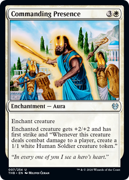 Commanding Presence (Theros Beyond Death) Light Play