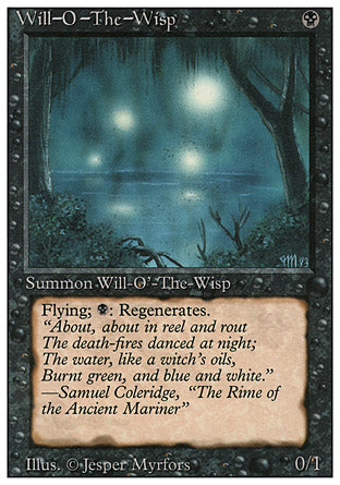 Will-O'-The-Wisp (Revised) Damaged / Poor
