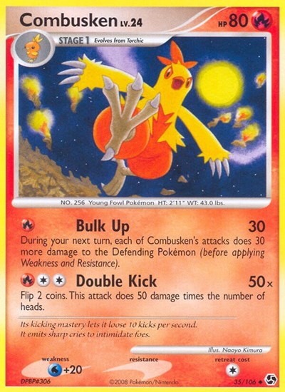 Combusken (Great Encounters) Medium Play