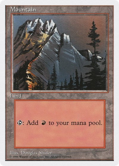 Mountain (A) (Introductory Two-Player Set) Damaged / Poor