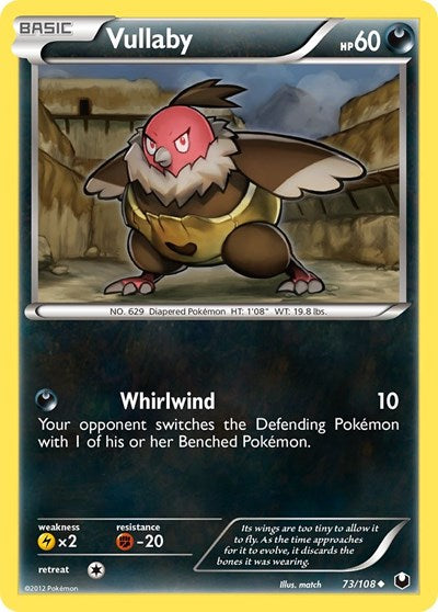 Vullaby (Dark Explorers) Light Play Reverse Holofoil