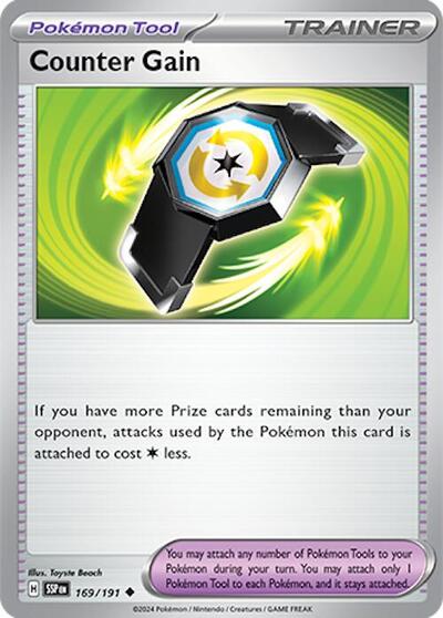 Counter Gain (SV08: Surging Sparks) Light Play