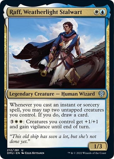 Raff, Weatherlight Stalwart (Dominaria United) Damaged / Poor