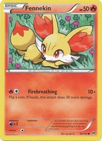 Fennekin (XY - BREAKthrough) Light Play