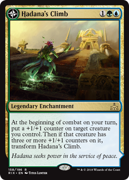 Hadana's Climb (Rivals of Ixalan) Light Play