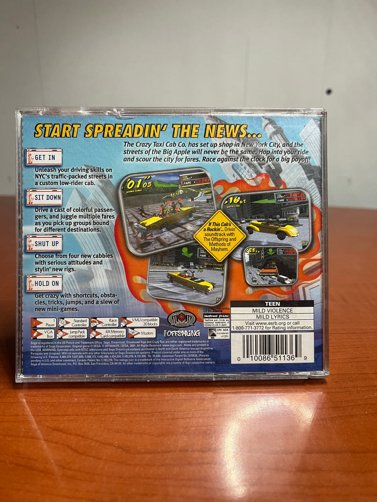 Crazy Taxi 2 (Complete In Box) (Dreamcast)