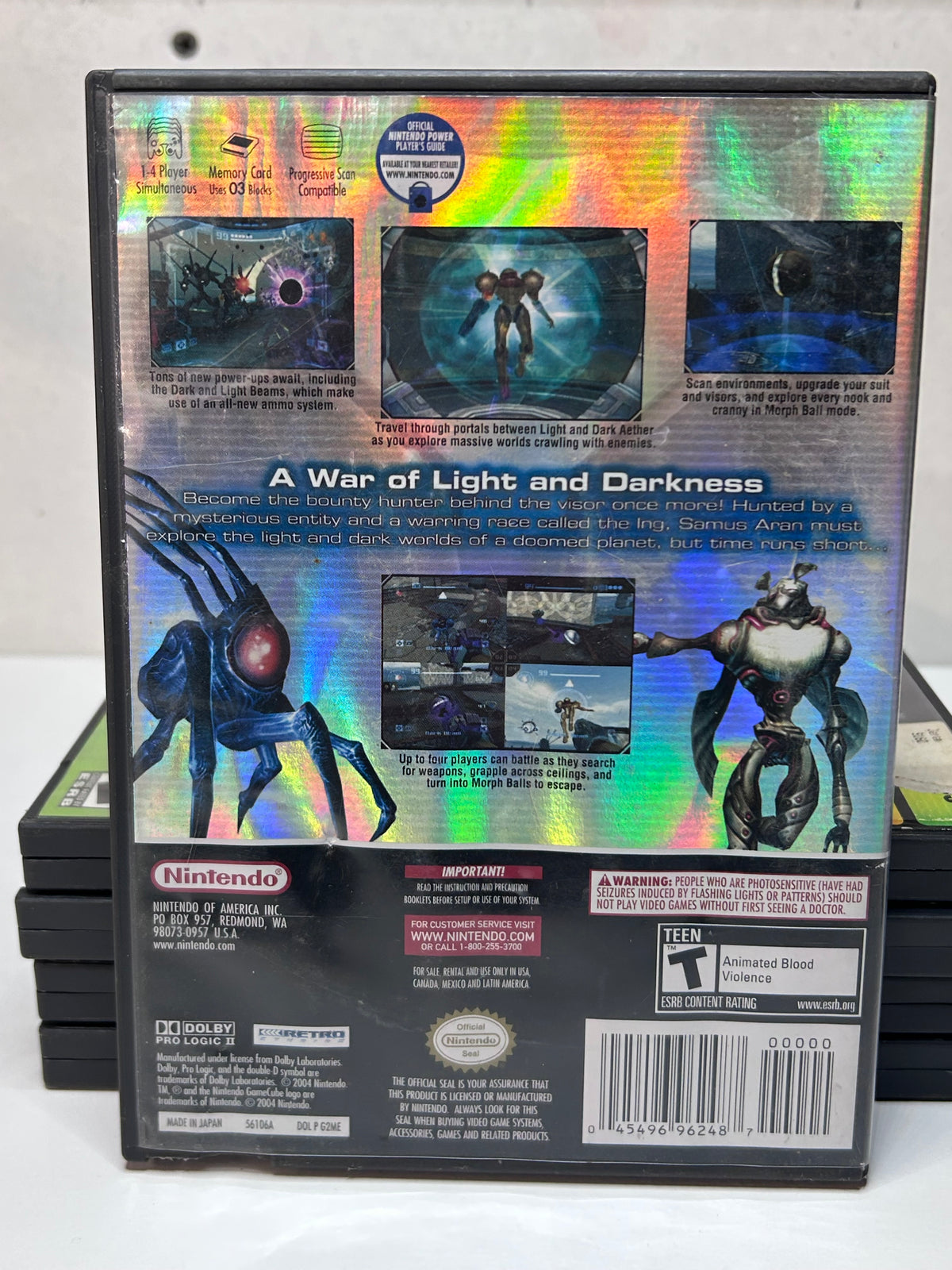 Metroid Prime 2 Echoes (Gamecube)