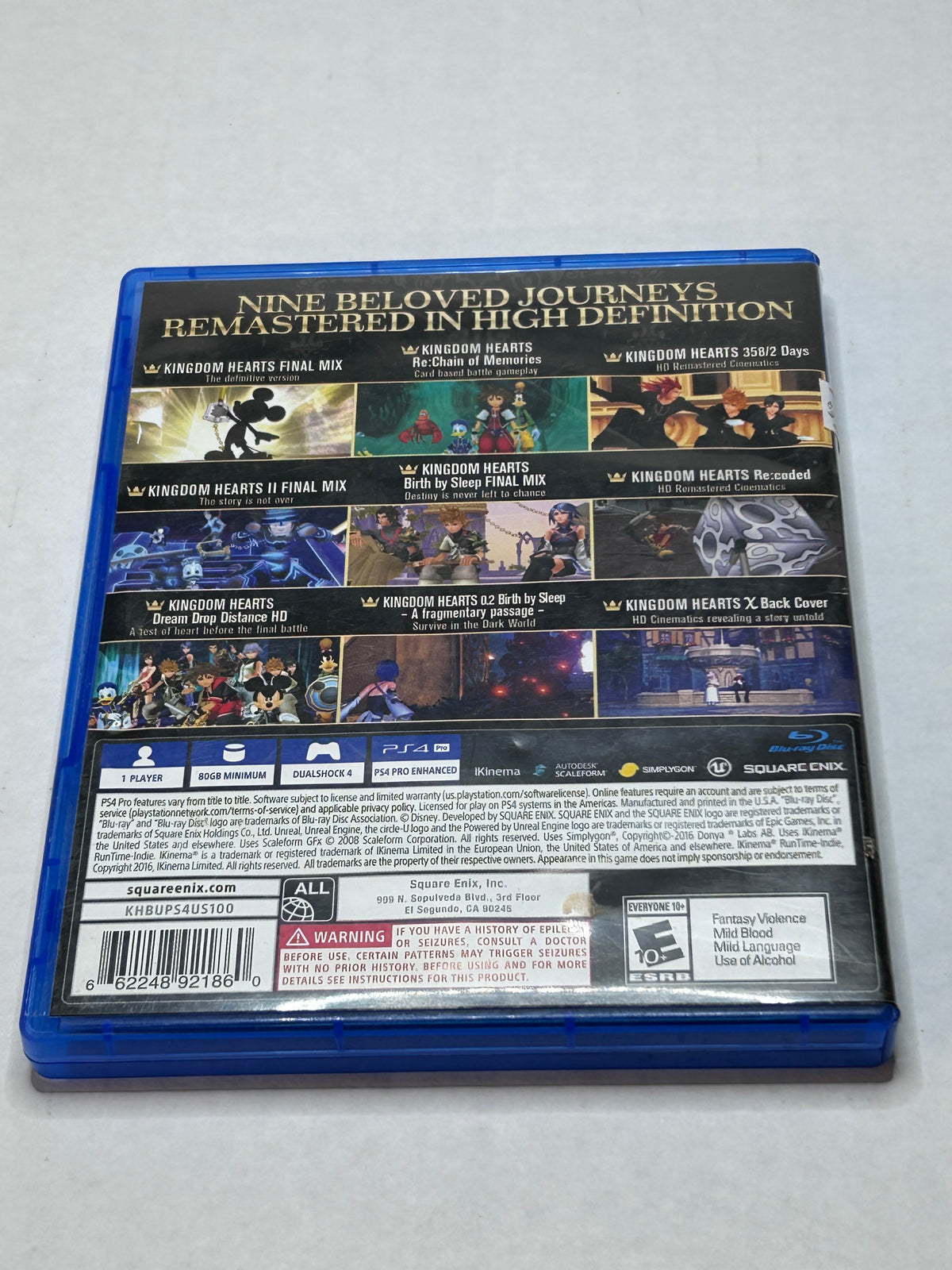 Kingdom Hearts: The Story So Far (PS4) (CIB)