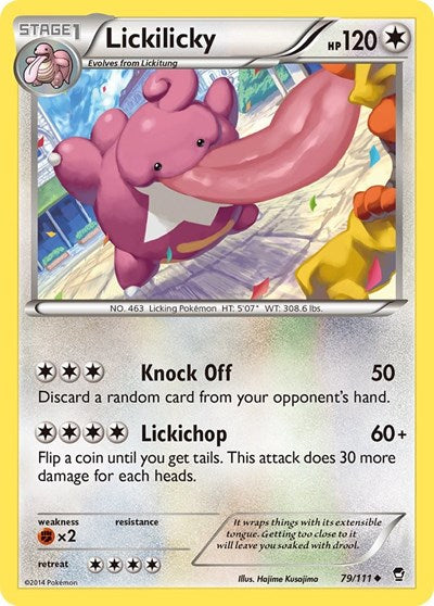 Lickilicky (XY - Furious Fists) Medium Play