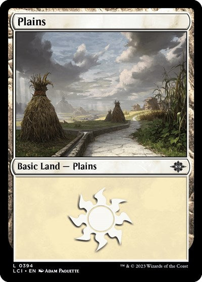 Plains (0394) (The Lost Caverns of Ixalan) Light Play