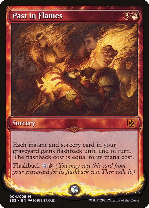 Past in Flames (Signature Spellbook: Chandra) Light Play