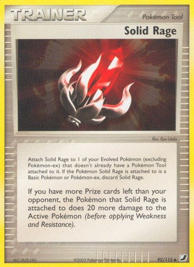 Solid Rage (Unseen Forces) Light Play