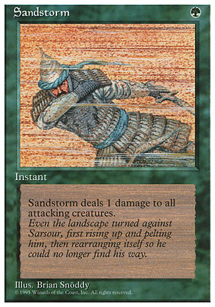 Sandstorm (4th Edition) Heavy Play