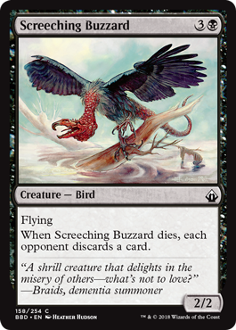 Screeching Buzzard (Battlebond) Light Play