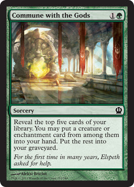 Commune with the Gods (Theros) Light Play