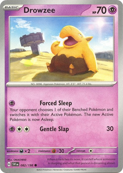 Drowzee - 082 (Scarlet and Violet: Base Set) Light Play