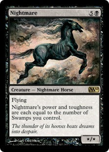 Nightmare (Magic 2010 Core Set) Light Play