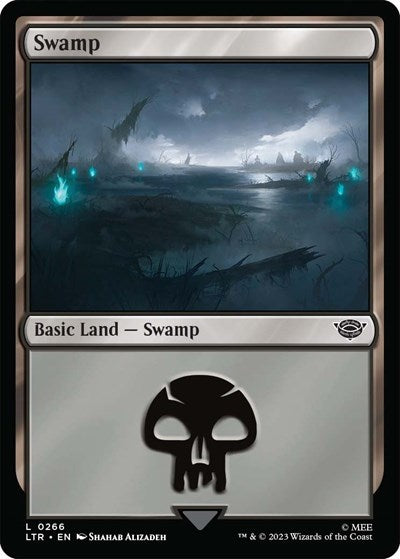 Swamp (0266) (Universes Beyond: The Lord of the Rings: Tales of Middle-earth) Light Play