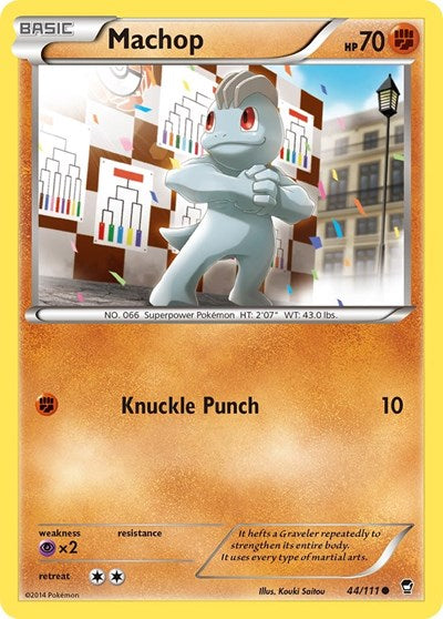 Machop (XY - Furious Fists) Medium Play