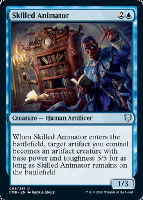 Skilled Animator (Commander Legends) Light Play