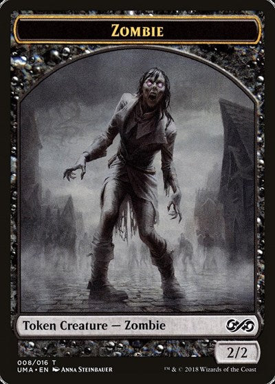 Zombie Token (Ultimate Masters) Light Play