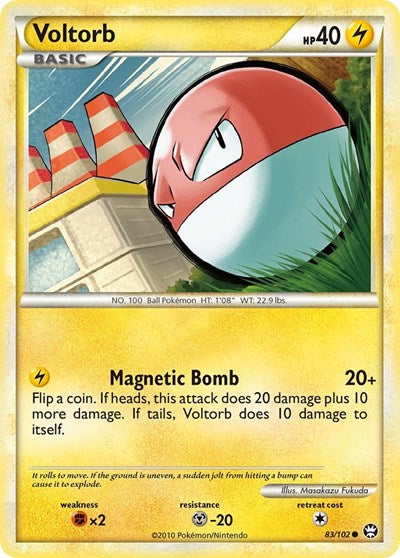 Voltorb (Triumphant) Heavy Play