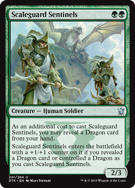 Scaleguard Sentinels (Dragons of Tarkir) Medium Play